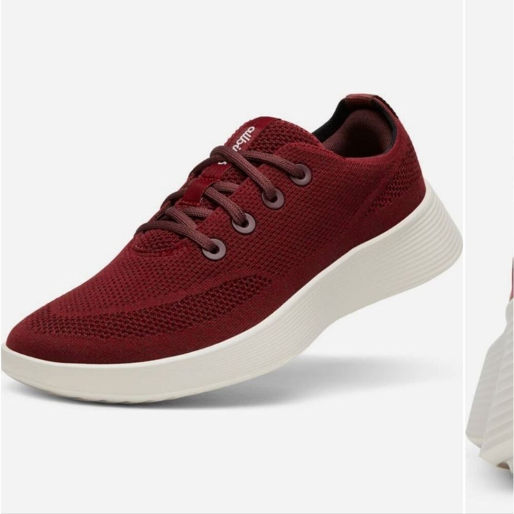 Allbirds Women's Burgundy Knit Sneakers